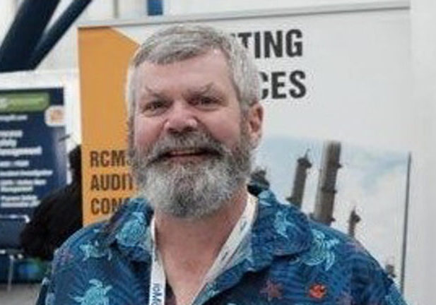 portrait of Dan Devine of Midland Engineering Ltd. Smiling.